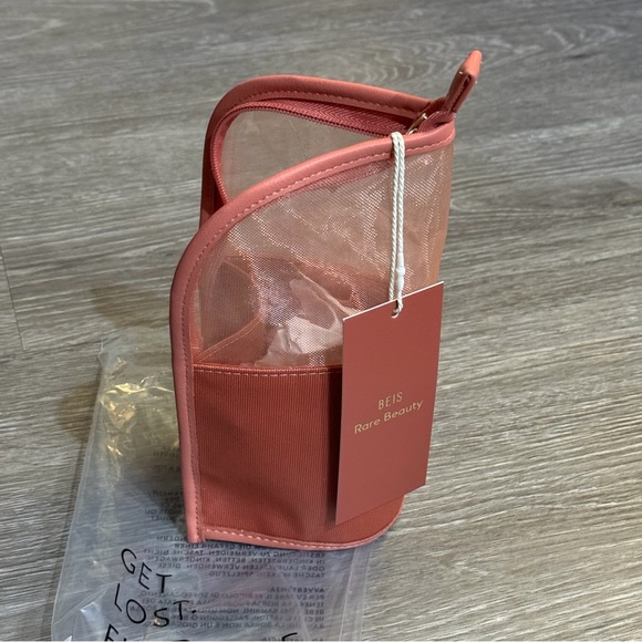 NWT-Beis X Rare Beauty-makeup pouch and case set in Worth - Picture 5 of 8